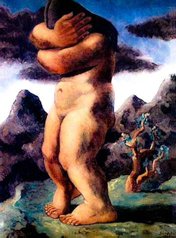 Pintura de Sérvulo Gutiérrez "Los Andes"