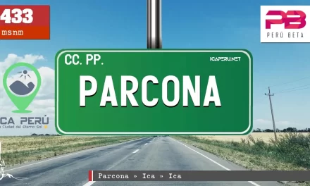 DISTRITO DE PARCONA